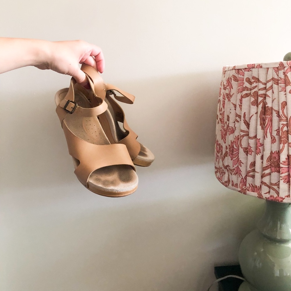 Dankso Tan Wooden Clogs
